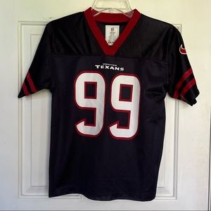 EUC - Youth JJ Watt Texans Football Jersey